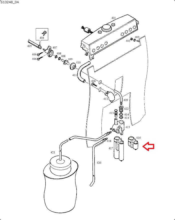 Jura X5-Z5-Z6 Double Spout For Milk Frother